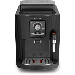 Krups automat Serenity EA4008E0, 1450W, 15bar, 1.7L, Negru/Gri