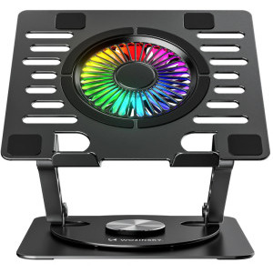 Wozinsky WDCX-X16-AS CoolBase RGB 360° Black