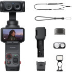 Camera video actiune Insta360 Luna Ultra Cosmic Black Fill Light Bundle