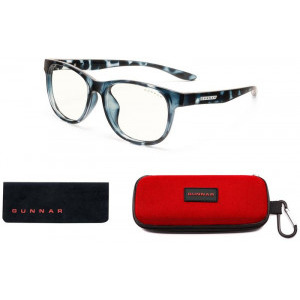 Gunnar Rush Kids Large Navy Tortoise Clear 8-12 ani Kids Large