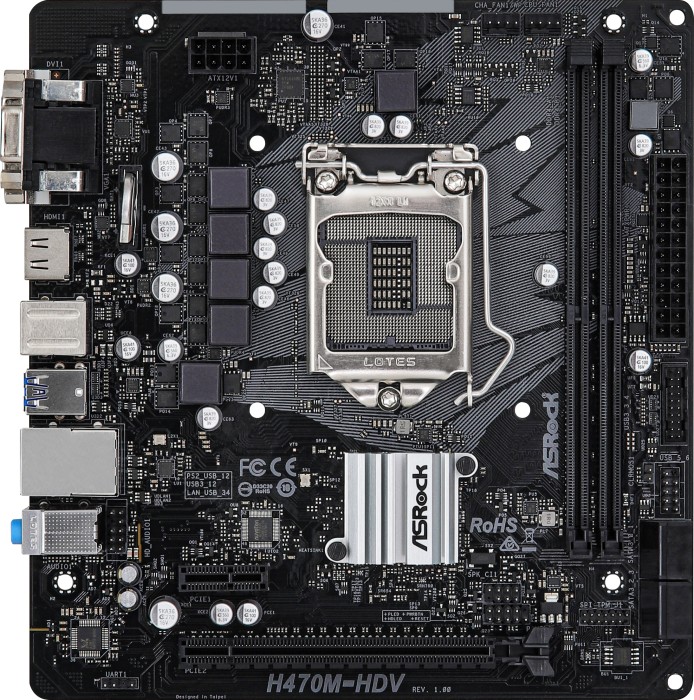 Placa de baza ASRock H470M-HDV