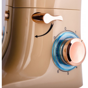 Daewoo Mixer cu bol DHM200MGC, 2000W, 5.5L, Crem