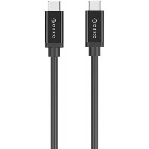 Orico XC-G2, USB-C Male la USB-C Male, 1 m, Black