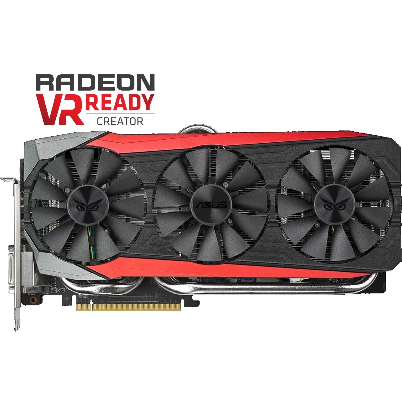 Placa video ASUS Radeon R9 390 STRIX GAMING OC 8GB GDDR5 512-bit - PC ...