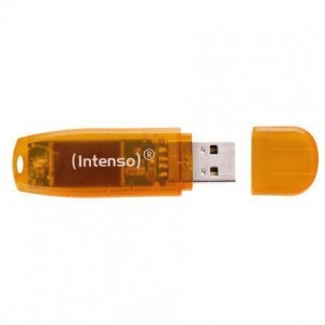 Intenso Rainbow Line Orange 64 GB