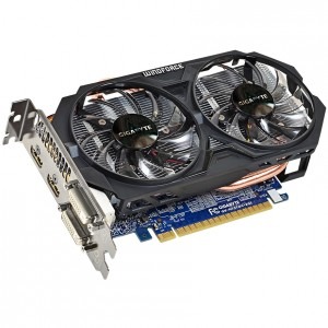 GIGABYTE GeForce GTX 750 Ti OC WindForce 2X 2GB GDDR5 128-bit
