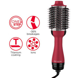 Perie electrica fixa Special Edition One-Step Volumiser Titanium RVDR5279UKE