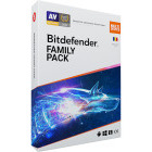 Antivirus Bitdefender Family Pack, 15 Dispozitive, 2 Ani