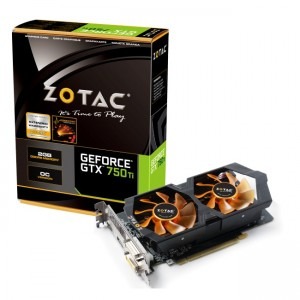 Zotac GeForce GTX 750 Ti OC 2GB GDDR5 128-bit