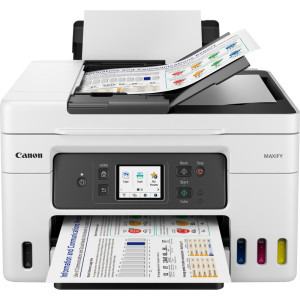 Canon MAXIFY GX4040, InkJet CISS, Color, Format A4, Duplex, Retea, Wi-Fi, Fax