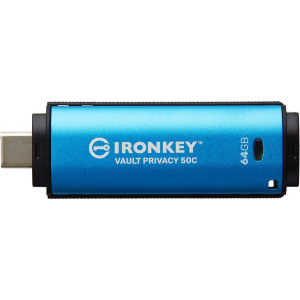 Kingston IronKey Vault Privacy 50C Series AES-256 Encrypted 64GB