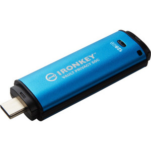 Kingston IronKey Vault Privacy 50C Series AES-256 Encrypted 128GB