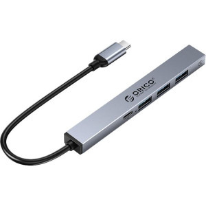 Hub USB Orico BC1-5P, 5x port-uri PD, 60W Grey
