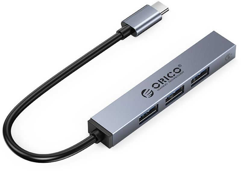 Hub USB Orico AHC1, 4x USB Grey