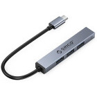 Hub USB Orico AHC1, 4x USB Grey