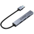 Hub USB Orico AHU1-1, 4x USB Grey
