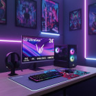 Gaming ZMEU Battle Pack 4300GE (include PC Gaming, Monitor Gaming, Mouse, Tastatura, Casti, Mouse pad)