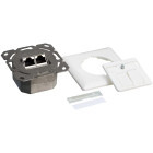 Accesoriu retea Logilink Priza dubla RJ45 pentru cablu FTP CAT6a