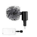 Microfon Puluz PU615B, Negru