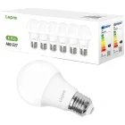Lepro Bec LED DW, E27, 806 lumeni, 6500K, 6 buc