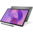 Tableta Lenovo Idea Tab Plus, 12.1 inch Multi-touch, Cortex A76 2.5GHz Octa Core, 8GB RAM, 256GB flash, Wi-Fi, Bluetooth, Android 15, Luna Grey + Lenovo Tab Pen, Folio Case