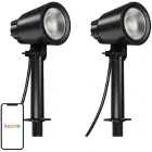 Lepro Lampa exterioara LED RGB Smart PG1, Wi-Fi, 16 W, 800 lumeni, IP65, 2 buc