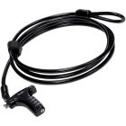 Accesoriu notebook Trust Cablu de securitate cu cifru, 1.8m, Negru
