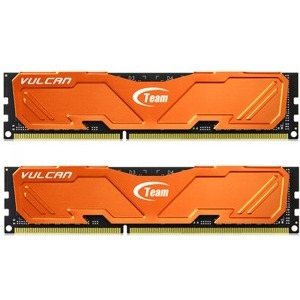 TeamGroup Vulcan Orange 16GB DDR3 1600MHz CL9 Dual Channel Kit