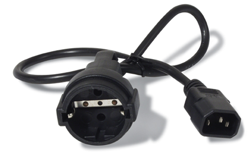 Accesoriu UPS APC Cablu adaptor IEC C14 - Schuko, 0.6m
