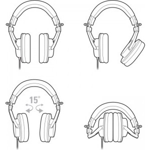 Audio-Technica On-Ear, ATH-M30x Black