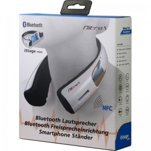 Inter-Tech Boxa portabila Nitrox iStage Mini White