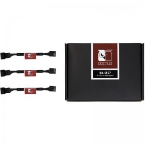 Cablu componente Noctua 4-pin Fan Female - 4-pin Fan Male, negru