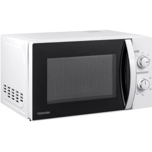 Toshiba MWP-MM20PWH, 20l, Control mecanic, 700W, 5 nivele putere, Iluminare LED, Alb