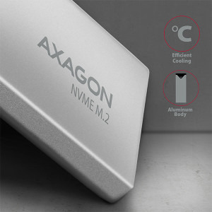 AXAGON EEM2-UG2 M2 NVMe USB 3.2 Gen 2 Type-C Silver