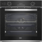 Cuptor incorporabil Beko BBIS13300XMSE, Electric, Autocuratare catalitica, 72 L, AeroPerfect, Grill, 3D Cooking, Steam Assisted Cooking, Steam Shine Cleaning, SoftClose, Clasa A+, Negru