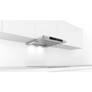 Bosch telescopica DFS067K51, 5 trepte de putere, Putere de absorbtie 717 m3/h, 60 cm, Inox