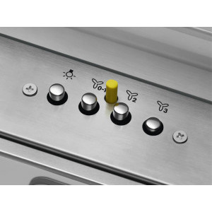 Electrolux telescopica LFP539X, Putere de absorbtie 600 m3/h, 1 motor, Filtre aluminiu lavabil, 90 cm, Inox