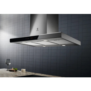 Electrolux insula EFI739X, Putere de absorbtie 740 m3/h, 1 motor, 90 cm, Conectivitate plita, Functie Breeze, Inox