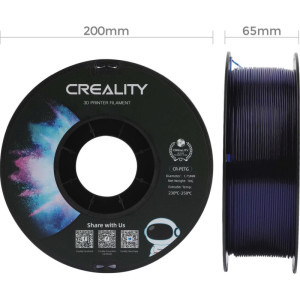 CREALITY Filament CR-PETG, Transparent Blue, 1 kg