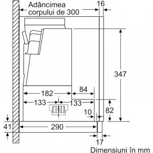 Bosch telescopica DFS097A51, 4 trepte de putere, Putere de absorbtie 729 m3/h, 90 cm, Inox