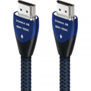 Audioquest Vodka 48, HDMI Male - HDMI Male, v2.1, 0.6m, negru-albastru