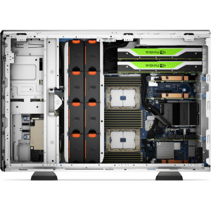DELL PowerEdge T550, Procesor Intel® Xeon® Silver 4309Y 2.8GHz Ice Lake, 16GB RAM RDIMM, 1x 480GB SATA 6G SSD, PERC H745, 8x Hot Plug LFF, Windows Server 2019