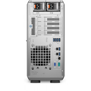 DELL PowerEdge T350, Procesor Intel® Xeon® E-2388G 3.2GHz Rocket Lake, 32GB RAM ECC UDIMM, 1x 2TB SATA 7.2K 6G HDD + 5x 600GB SAS 10K 12G HDD, PERC H355, 8x Hot Plug LFF, Windows Server 2022