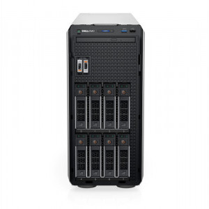 DELL PowerEdge T350, Procesor Intel® Xeon® E-2388G 3.2GHz Rocket Lake, 32GB RAM ECC UDIMM, 1x 2TB SATA 7.2K 6G HDD + 5x 600GB SAS 10K 12G HDD, PERC H355, 8x Hot Plug LFF, Windows Server 2022