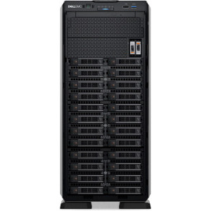 DELL PowerEdge T550, Procesor Intel® Xeon® Silver 4309Y 2.8GHz Ice Lake, 128GB RAM RDIMM, 1x 1.92TB SATA 6G SSD, PERC H755, 8x Hot Plug LFF, Windows Server 2022 Standard