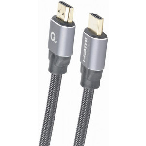 Gembird HDMI Male - HDMI Male, v2.0, 2m, negru-gri