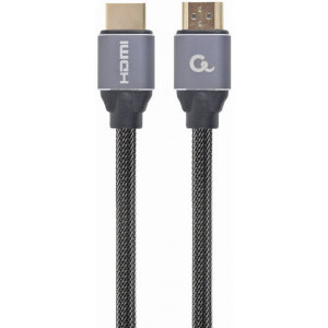Cablu video Gembird HDMI Male - HDMI Male, v2.0, 7.5m, negru-gri