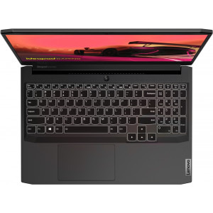 Lenovo Gaming 15.6'' IdeaPad 3 15ACH6, FHD IPS, Procesor AMD Ryzen™ 5 5600H (16M Cache, up to 4.2 GHz), 16GB DDR4, 512GB SSD, GeForce RTX 3050 4GB, No OS, Shadow Black