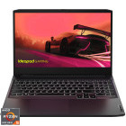 Lenovo Gaming 15.6'' IdeaPad 3 15ACH6, FHD IPS, Procesor AMD Ryzen™ 5 5600H (16M Cache, up to 4.2 GHz), 16GB DDR4, 512GB SSD, GeForce RTX 3050 4GB, No OS, Shadow Black