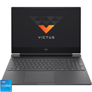 HP Gaming 15.6'' Victus 15-fa0021nq, FHD IPS, Procesor Intel® Core™ i5-12500H (18M Cache, up to 4.50 GHz), 8GB DDR4, 512GB SSD, GeForce RTX 3050 4GB, Free DOS, Mica Silver